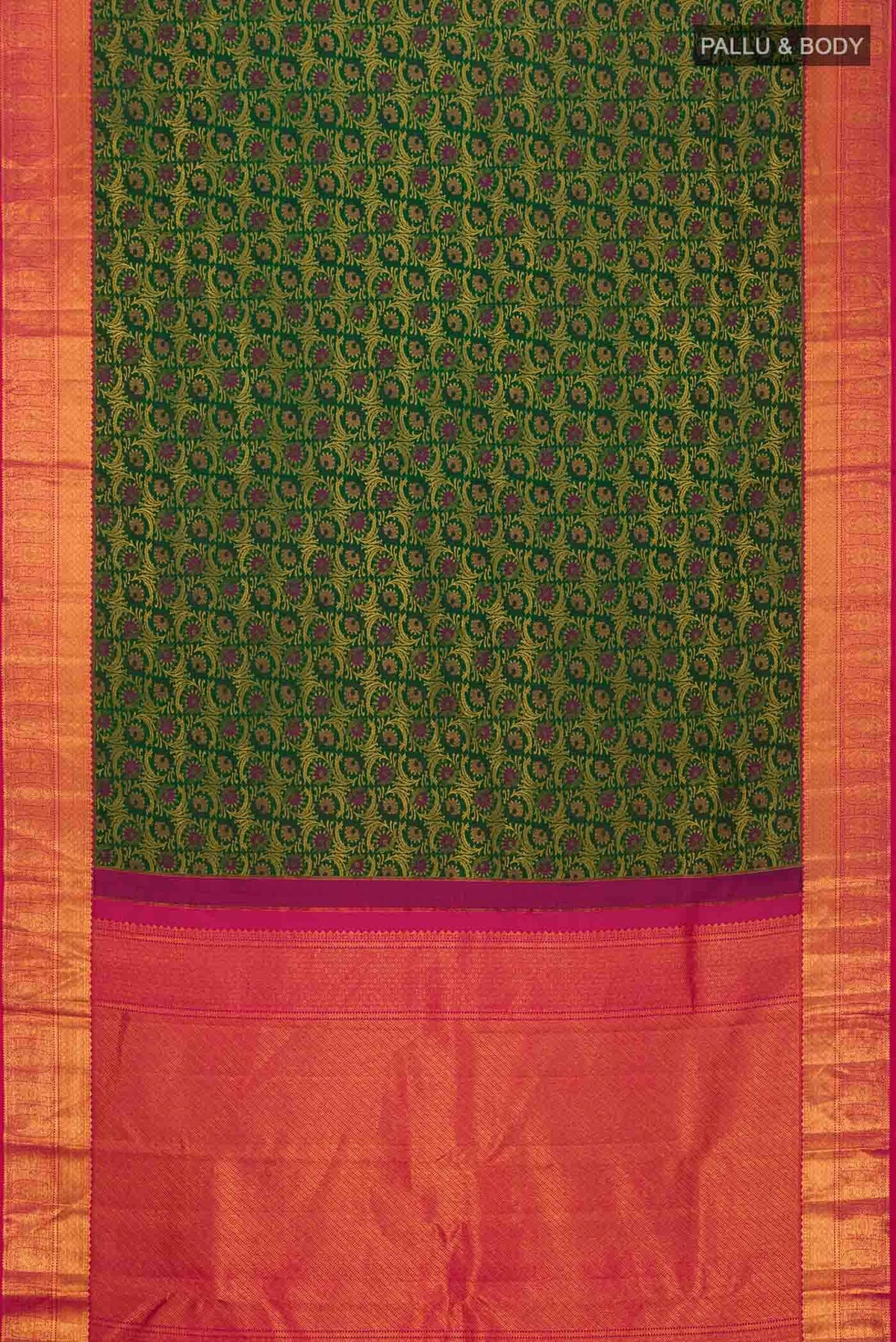 Green Kanchipuram Silk Saree
