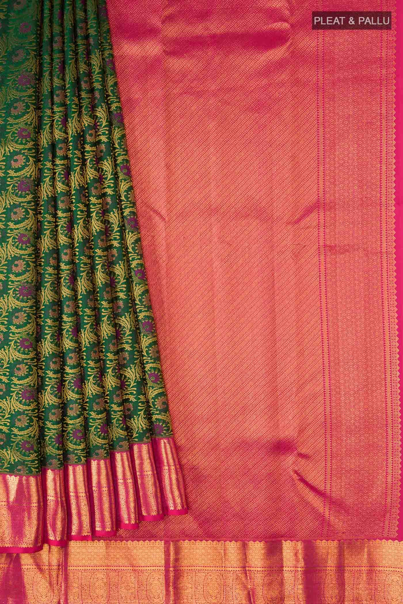 Green Kanchipuram Silk Saree