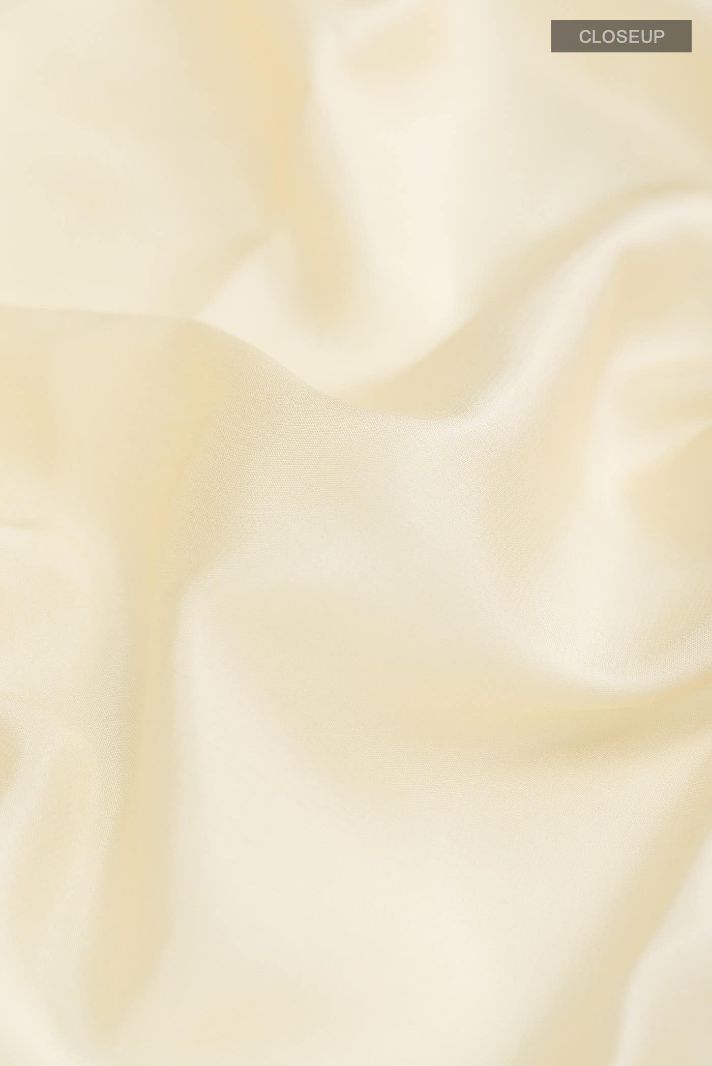 Cream Mysore Crepe Saree