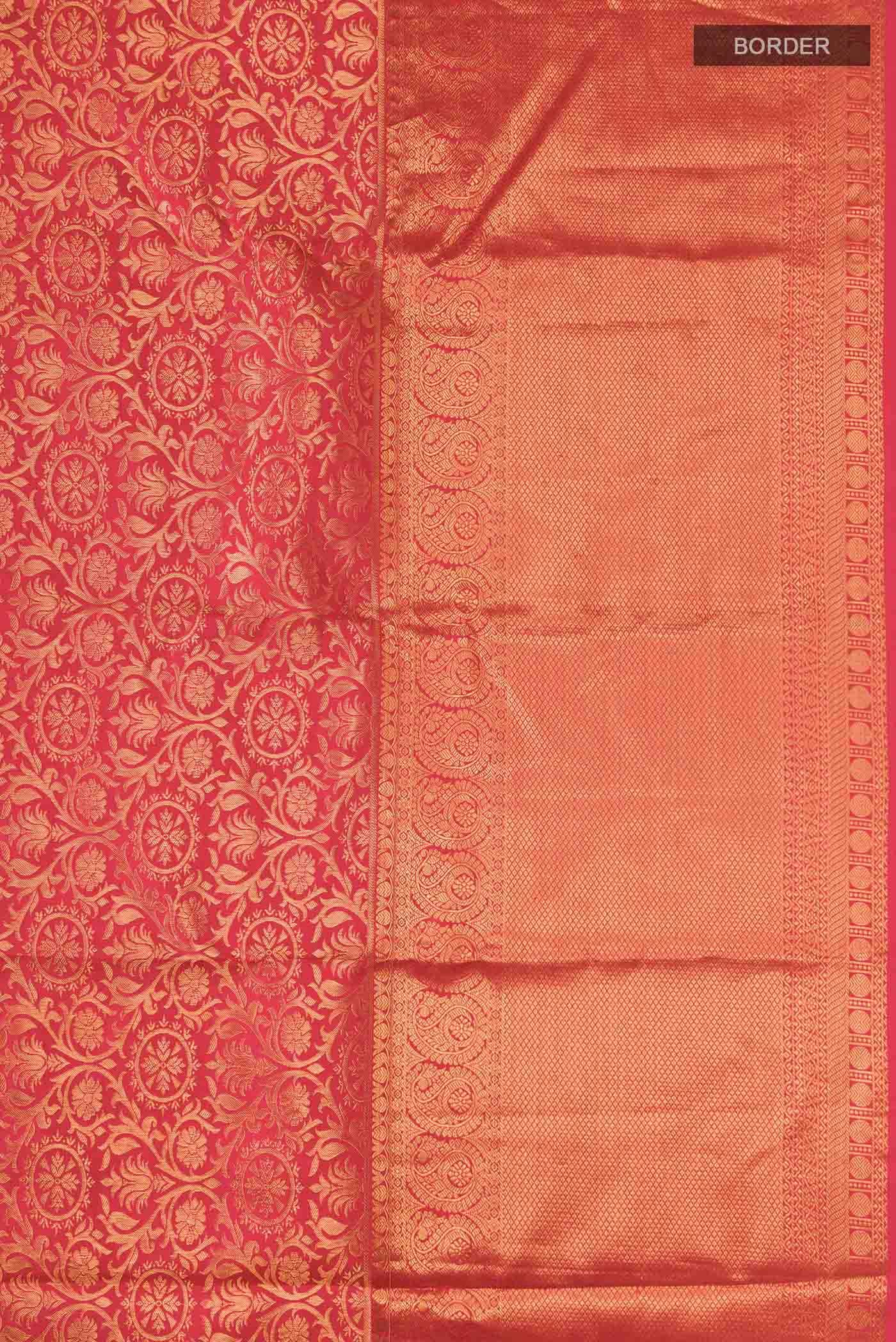 Red Kanchipuram Silk Saree