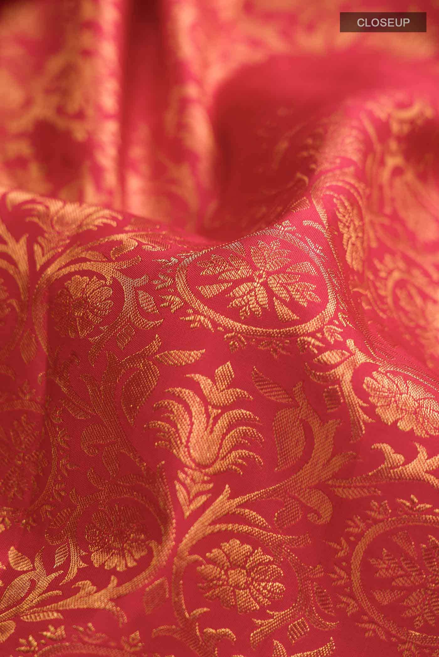Red Kanchipuram Silk Saree