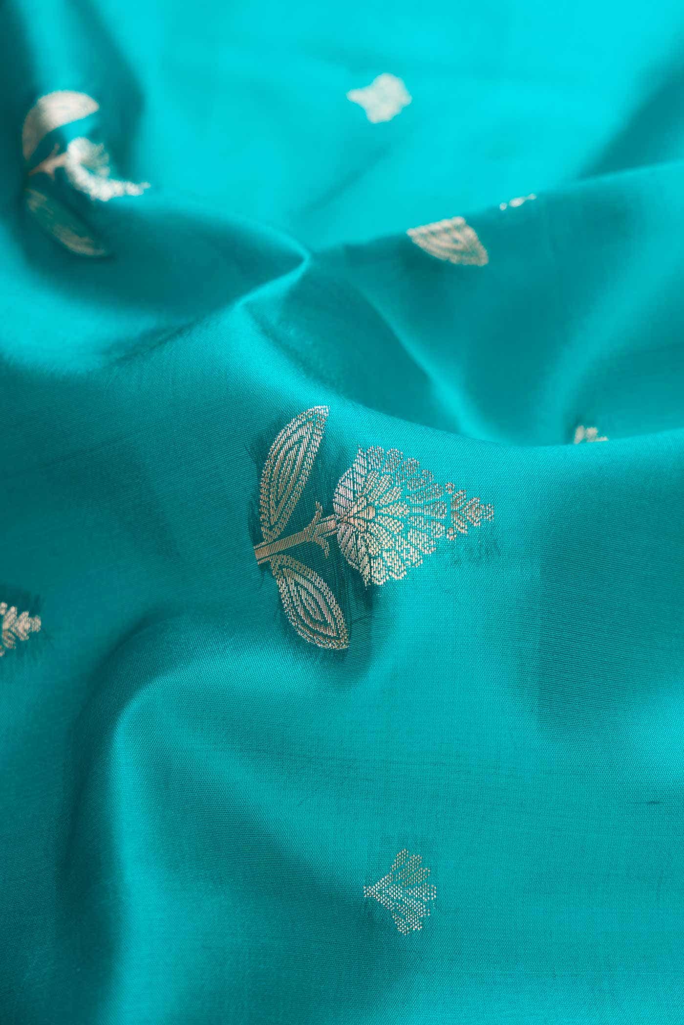 Green Dual Tone Tussar Silk Saree
