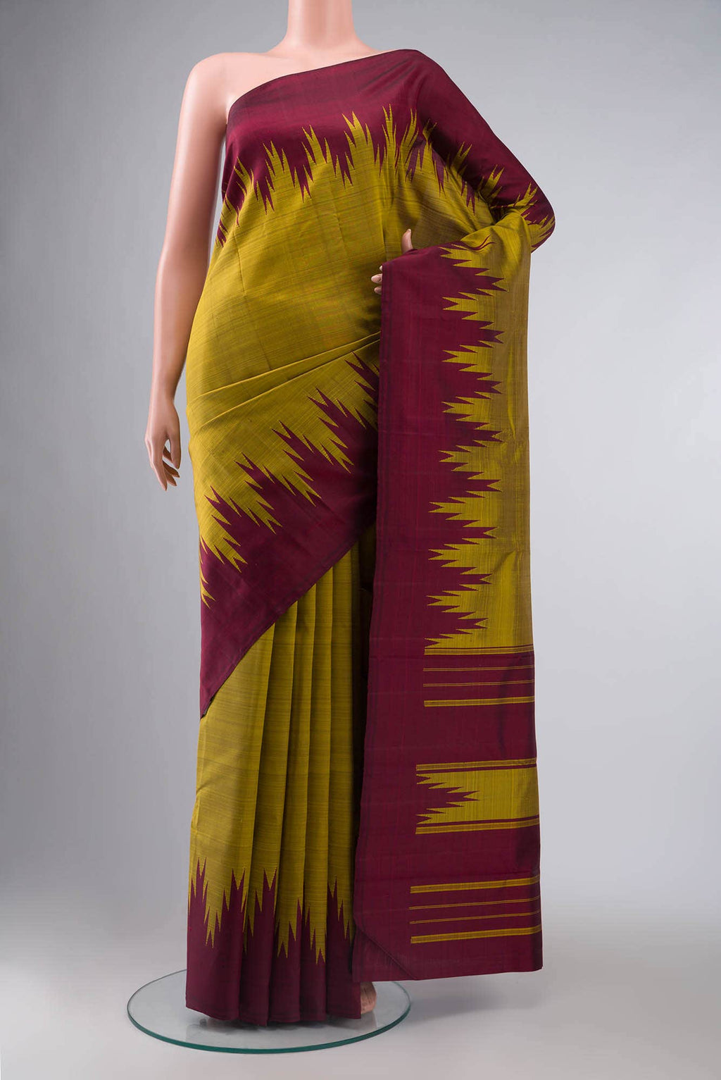 Green Kanchipuram Silk Saree