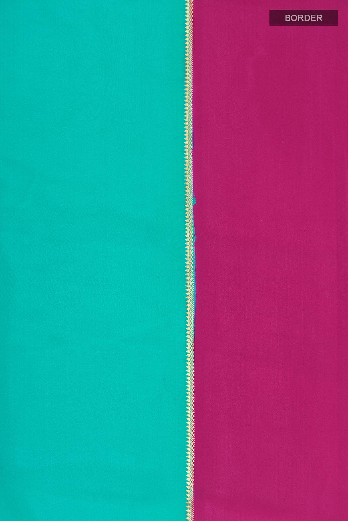 Pure Silk Pure Zari Green Mysore Crepe Saree