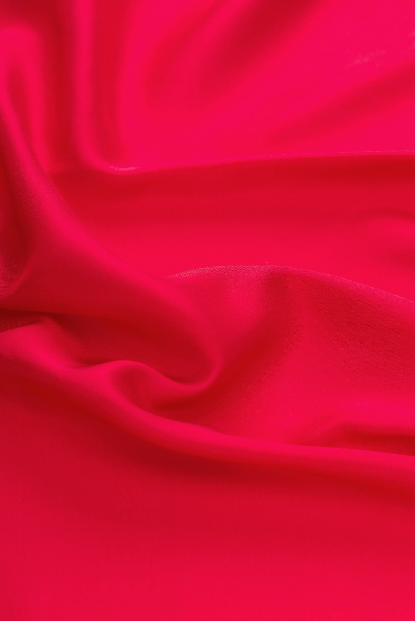 Pure Silk Pure Zari Red Dual Tone Mysore Crepe Saree
