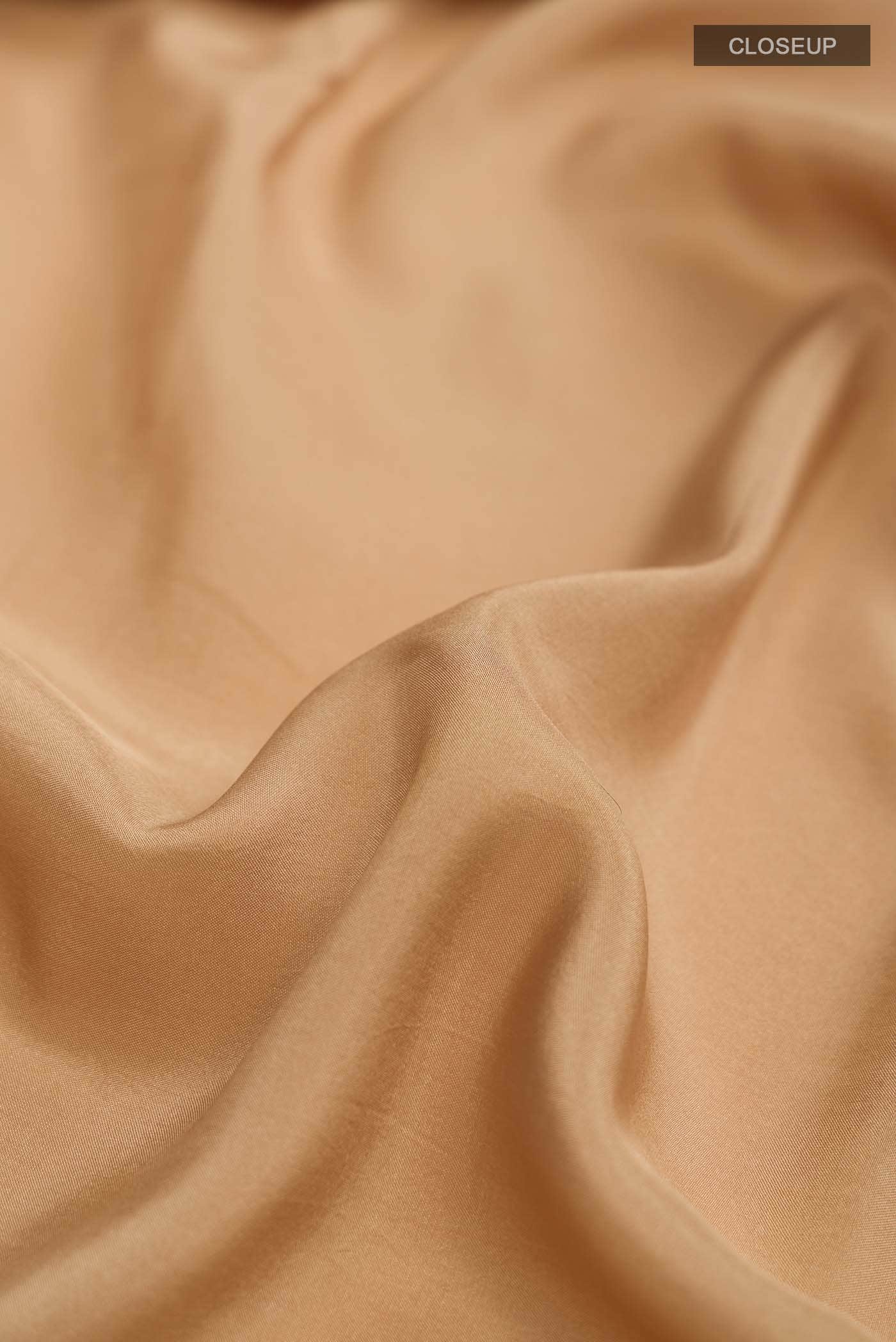 Pure Silk Pure Zari Beige Mysore Crepe Saree