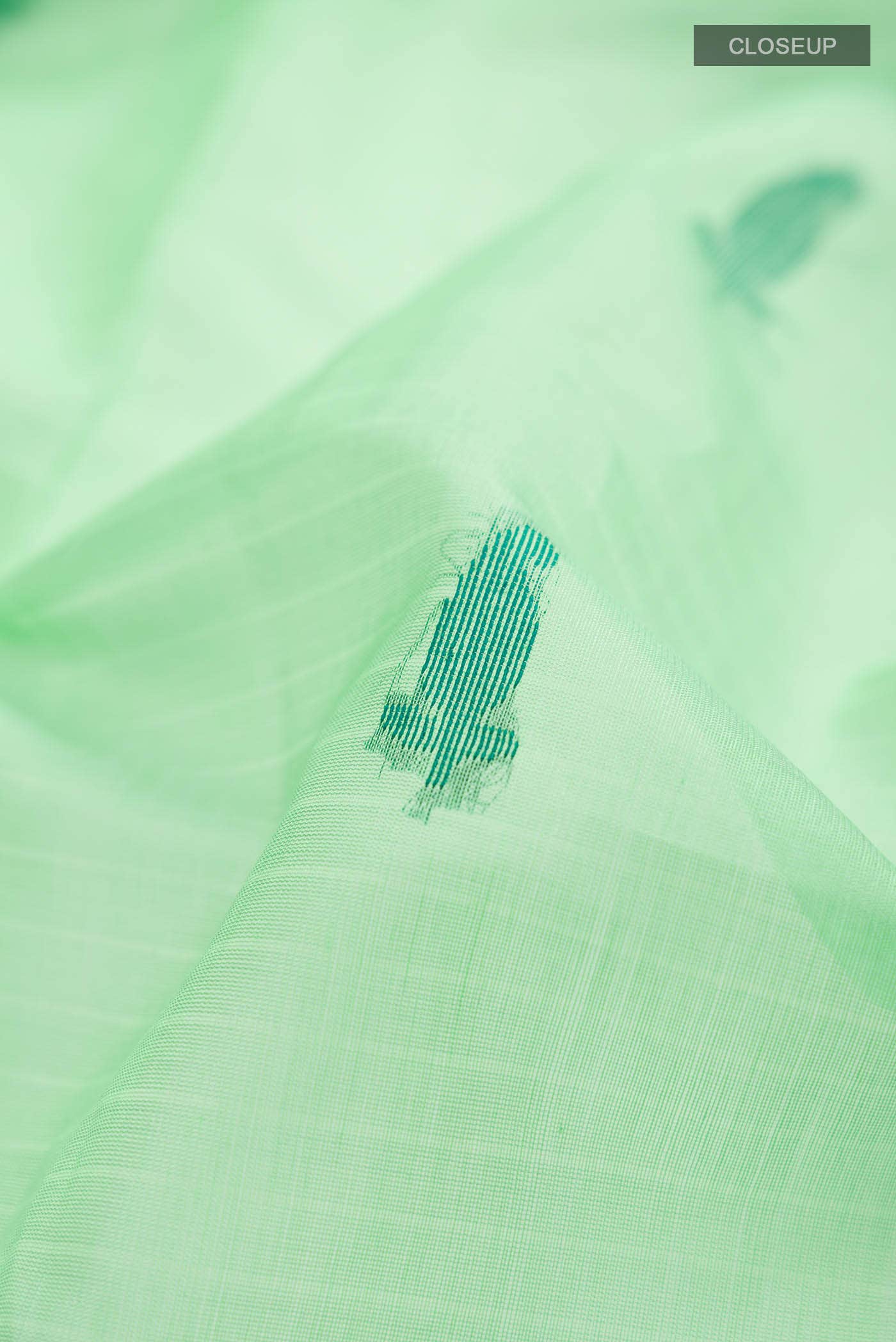 Green Silk Cotton Saree