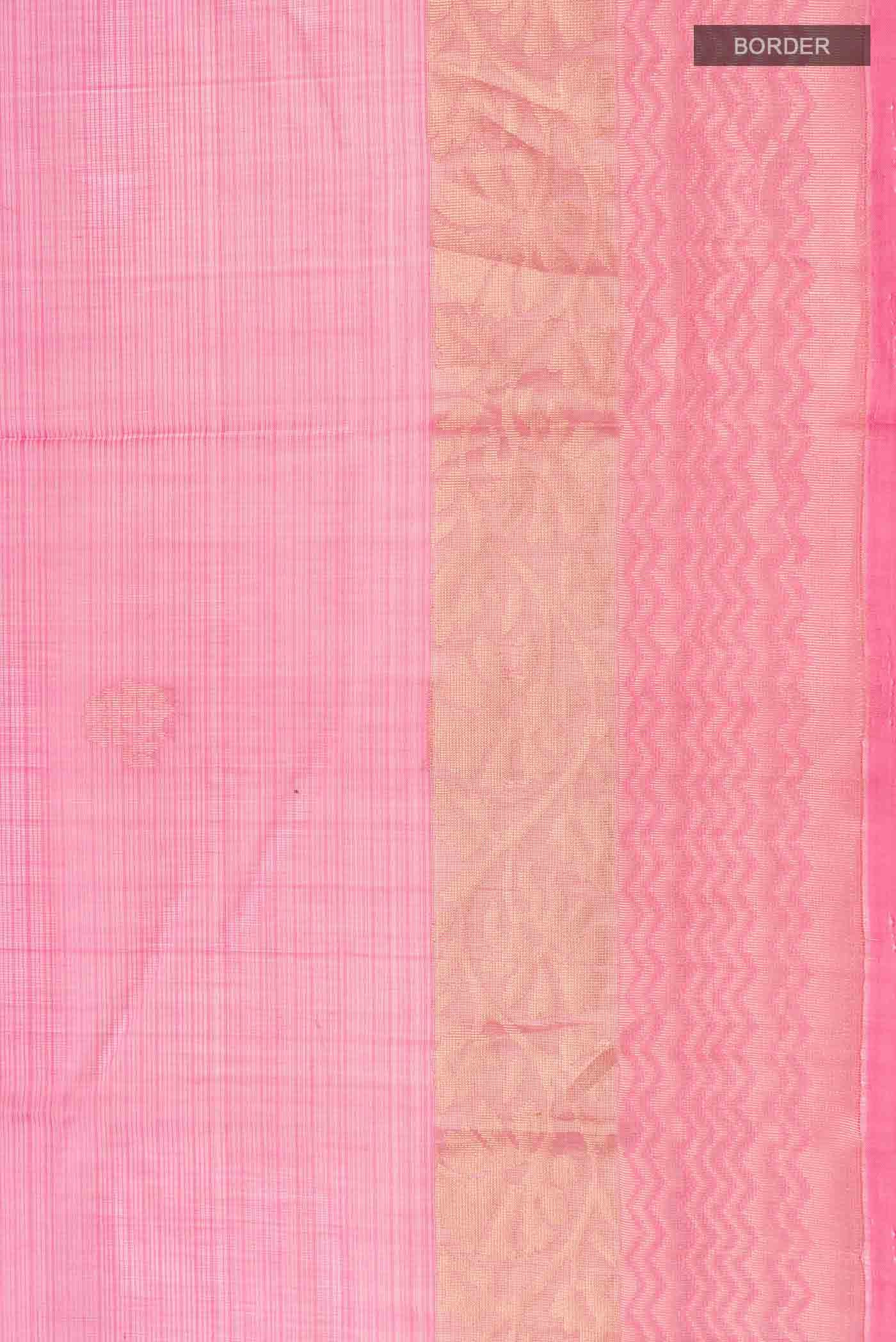 Pink Silk Cotton Saree
