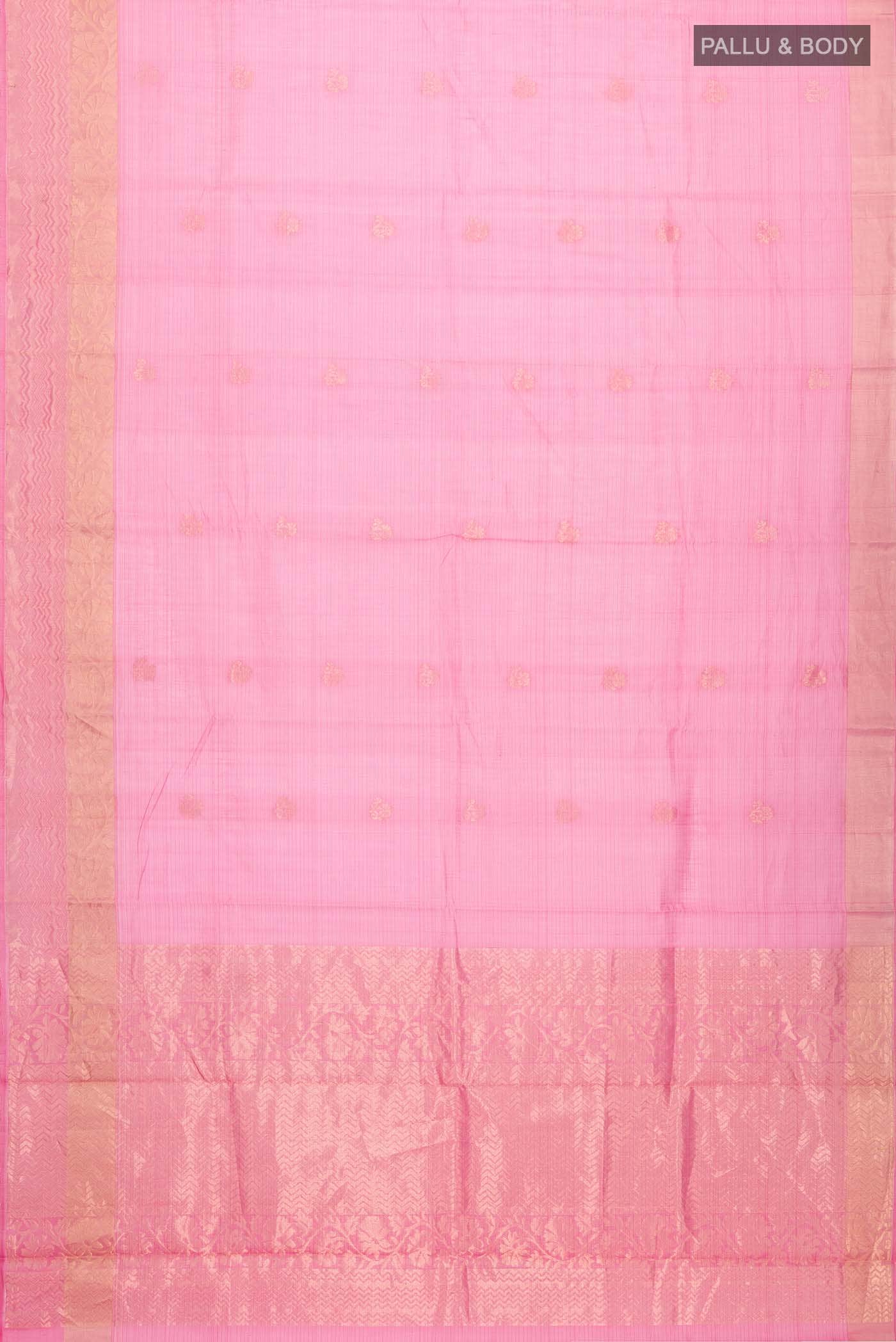 Pink Silk Cotton Saree