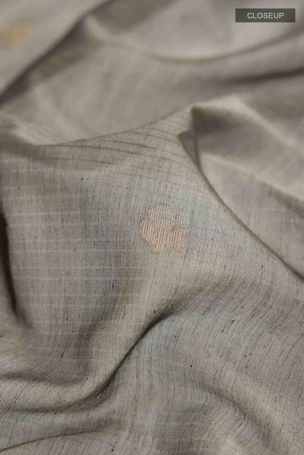 Grey Silk Cotton Saree