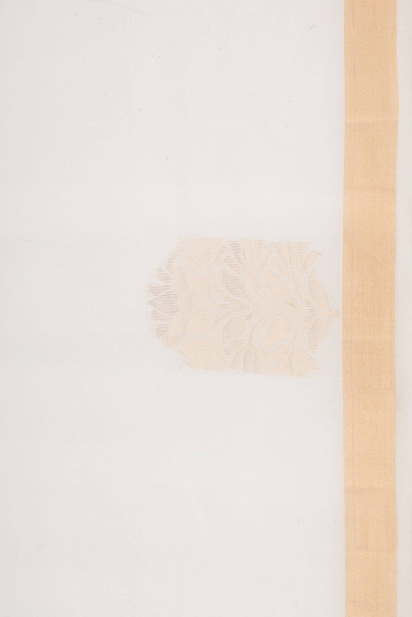 Off White Dual Tone Silk Cotton Saree