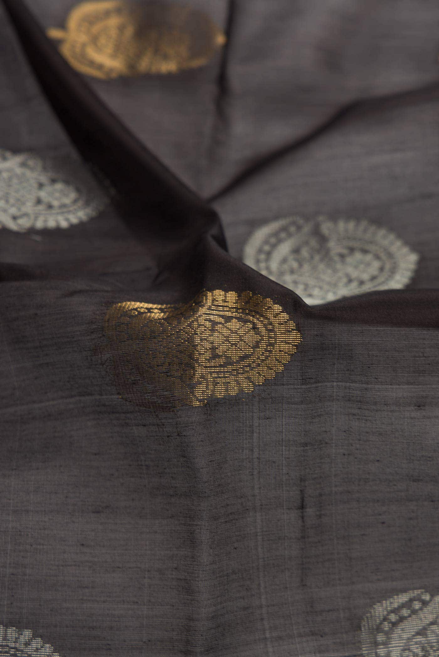 Black Silk Cotton Saree