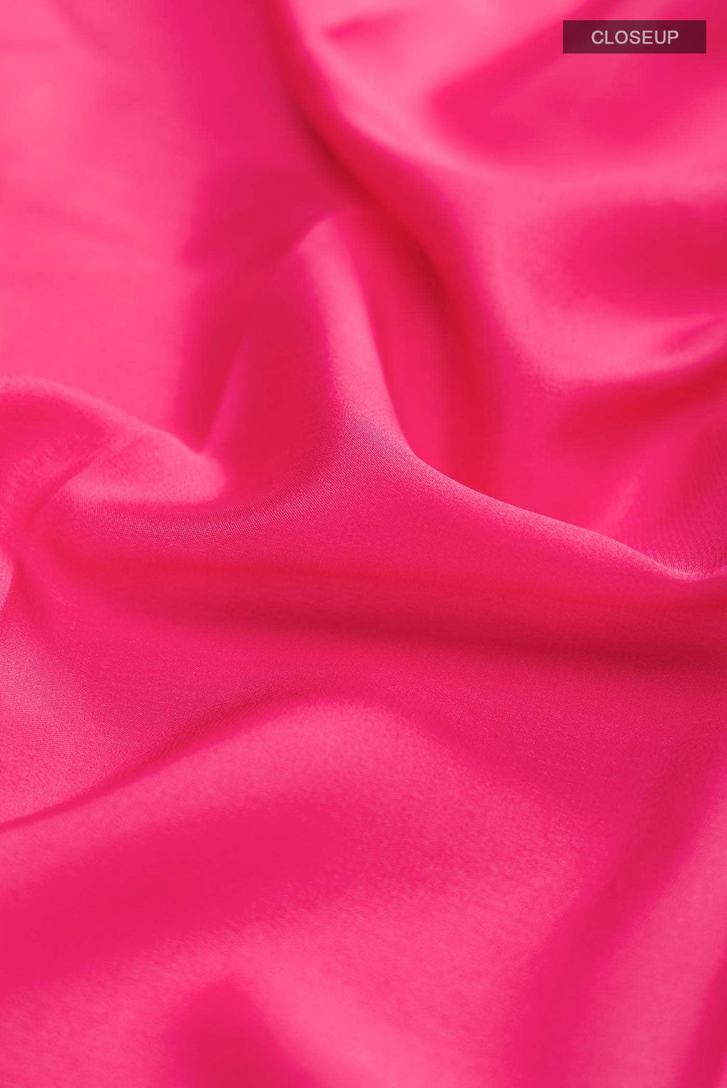 Pink Mysore Crepe Saree