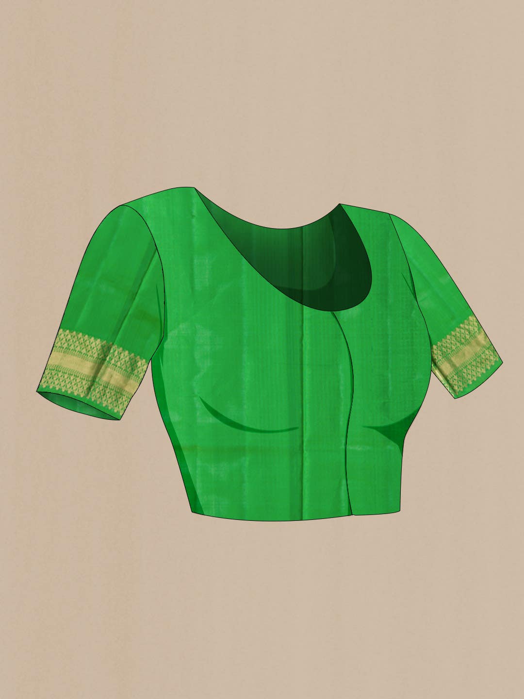Green Soft Silk Saree