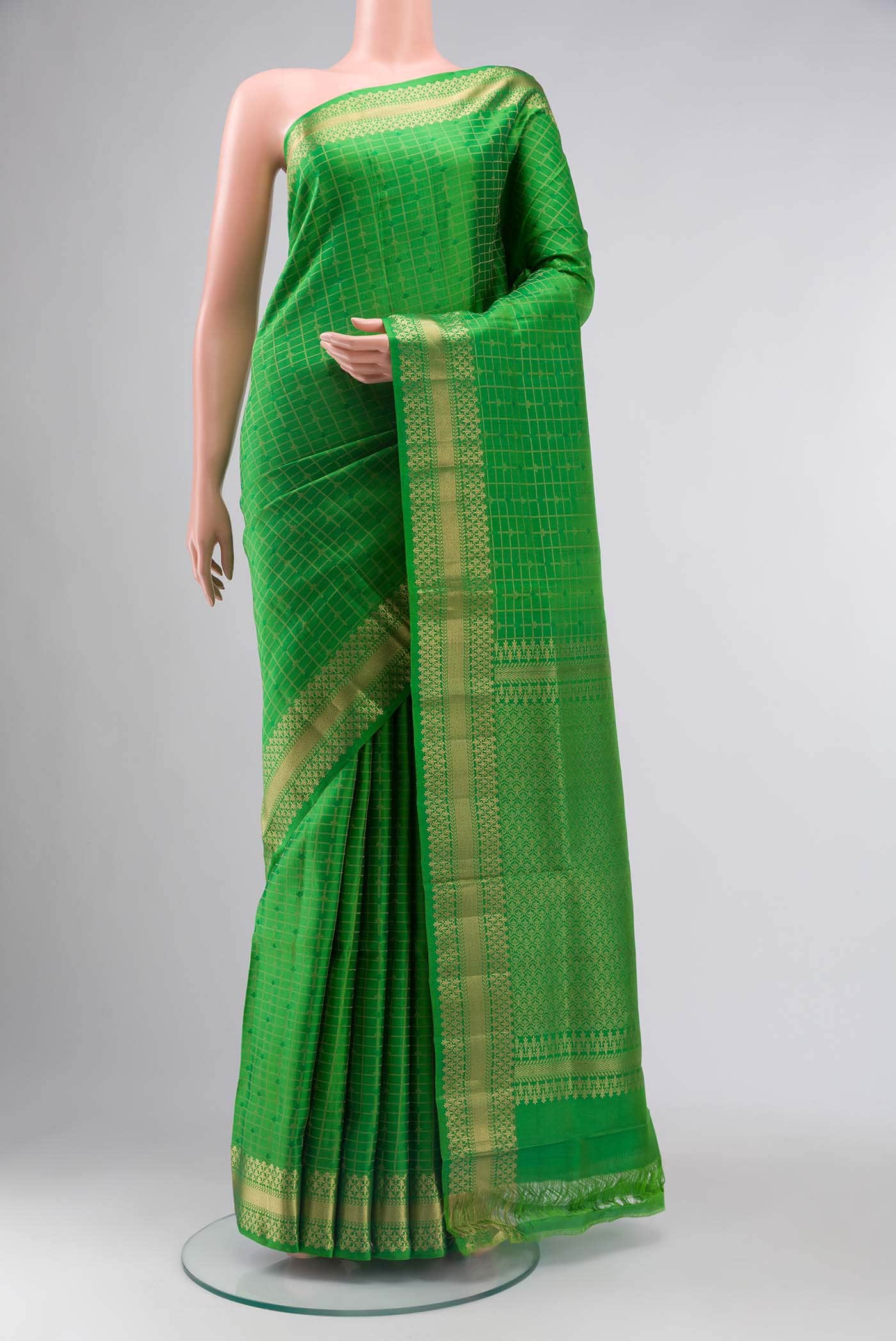 Green Soft Silk Saree
