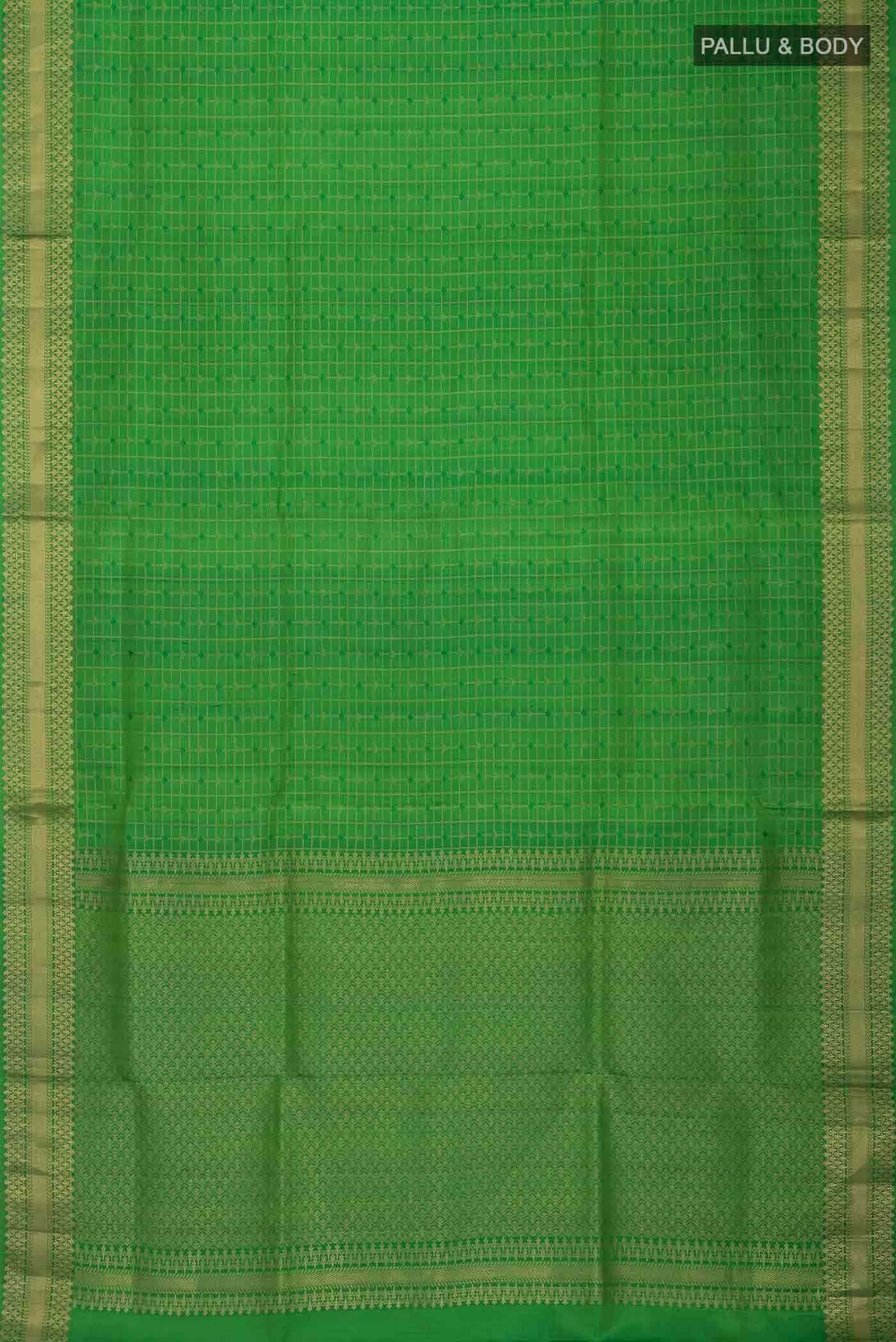 Green Soft Silk Saree
