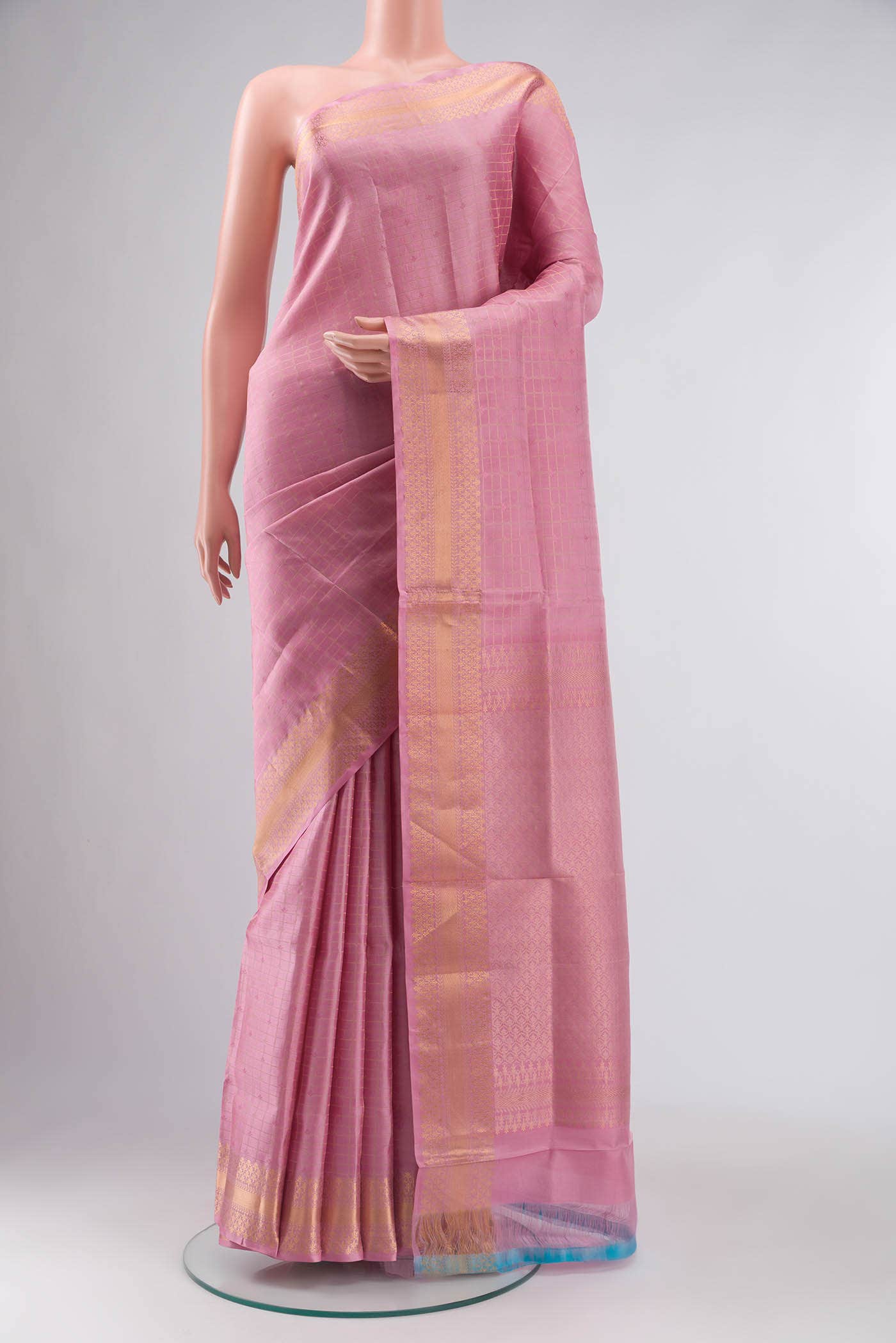 Pink Soft Silk Saree