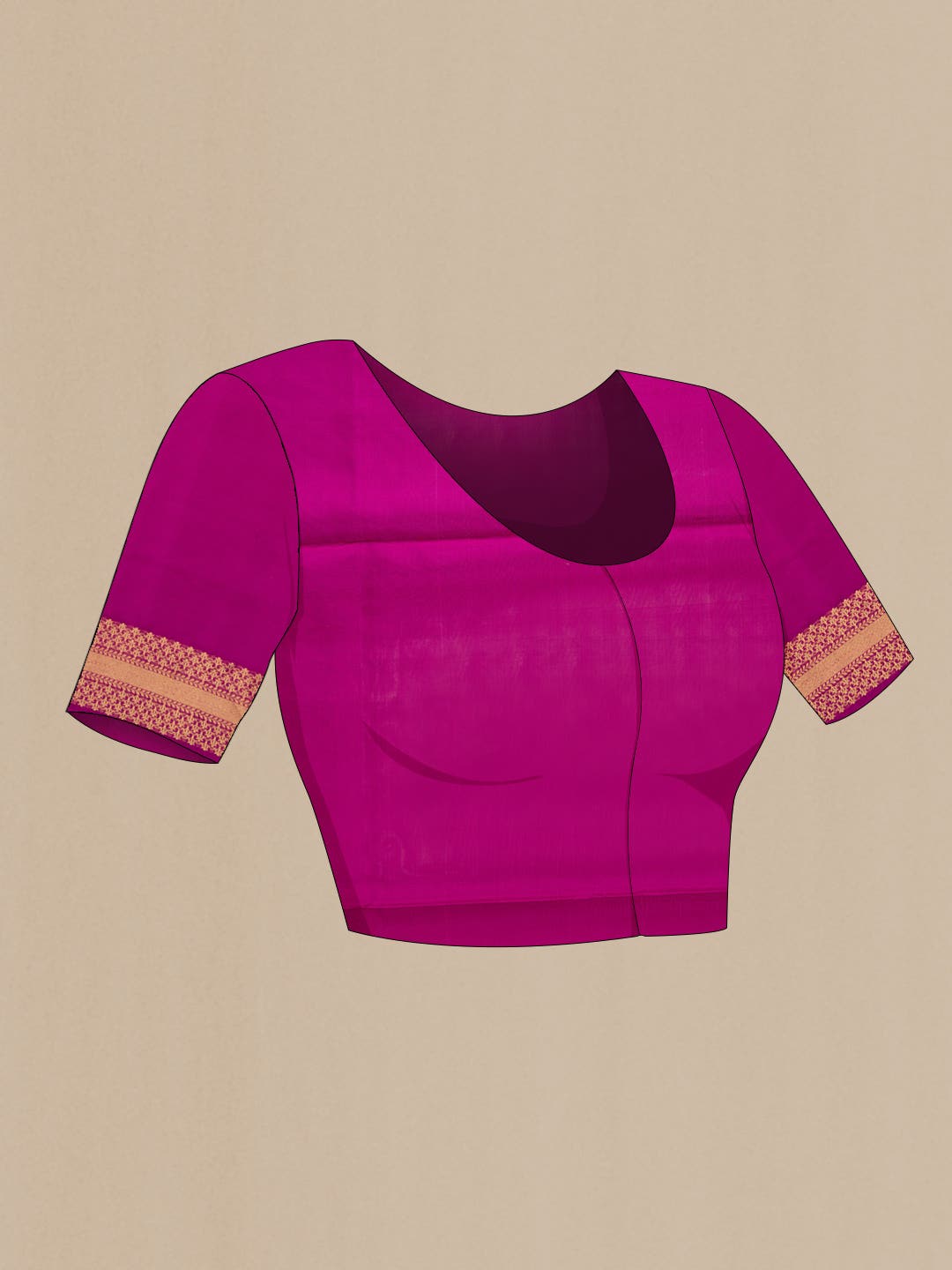 Purple Dual Tone Soft Silk Saree