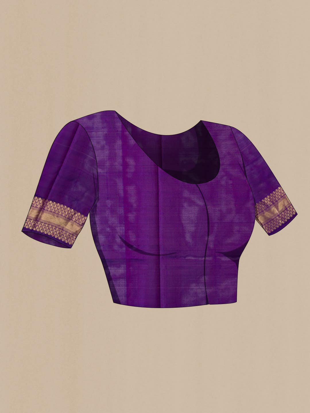 Purple Soft Silk Saree
