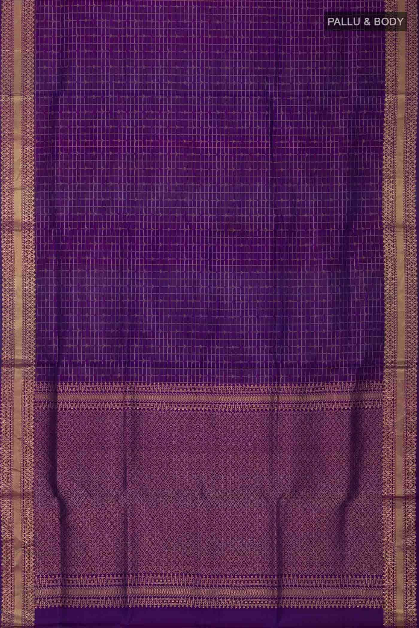 Purple Soft Silk Saree