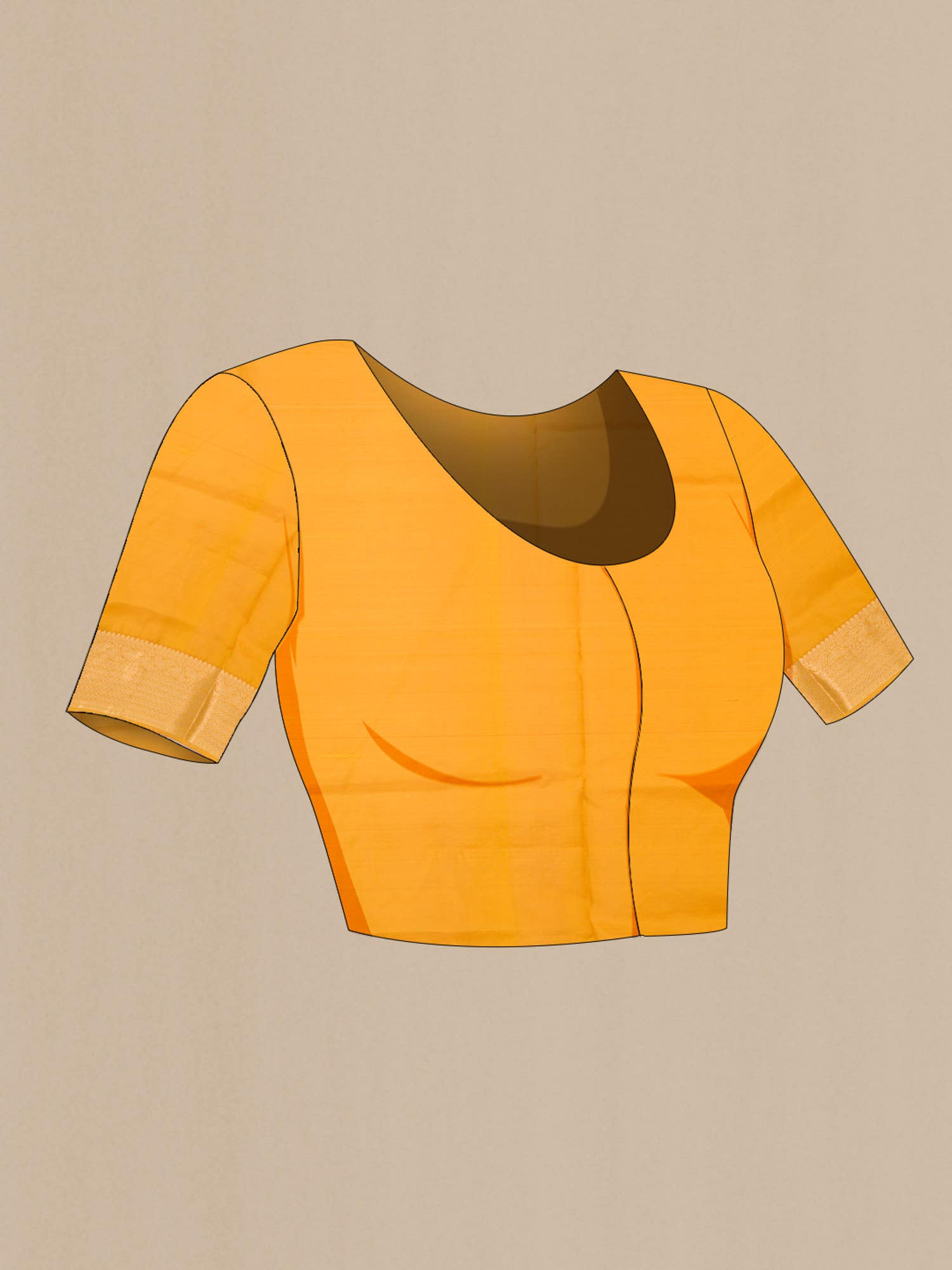 Yellow Soft Silk Saree