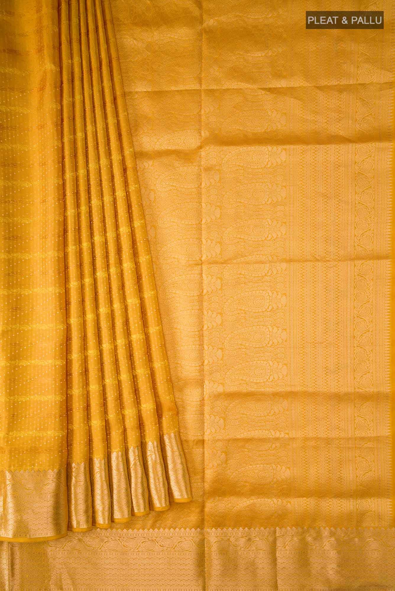 Yellow Soft Silk Saree