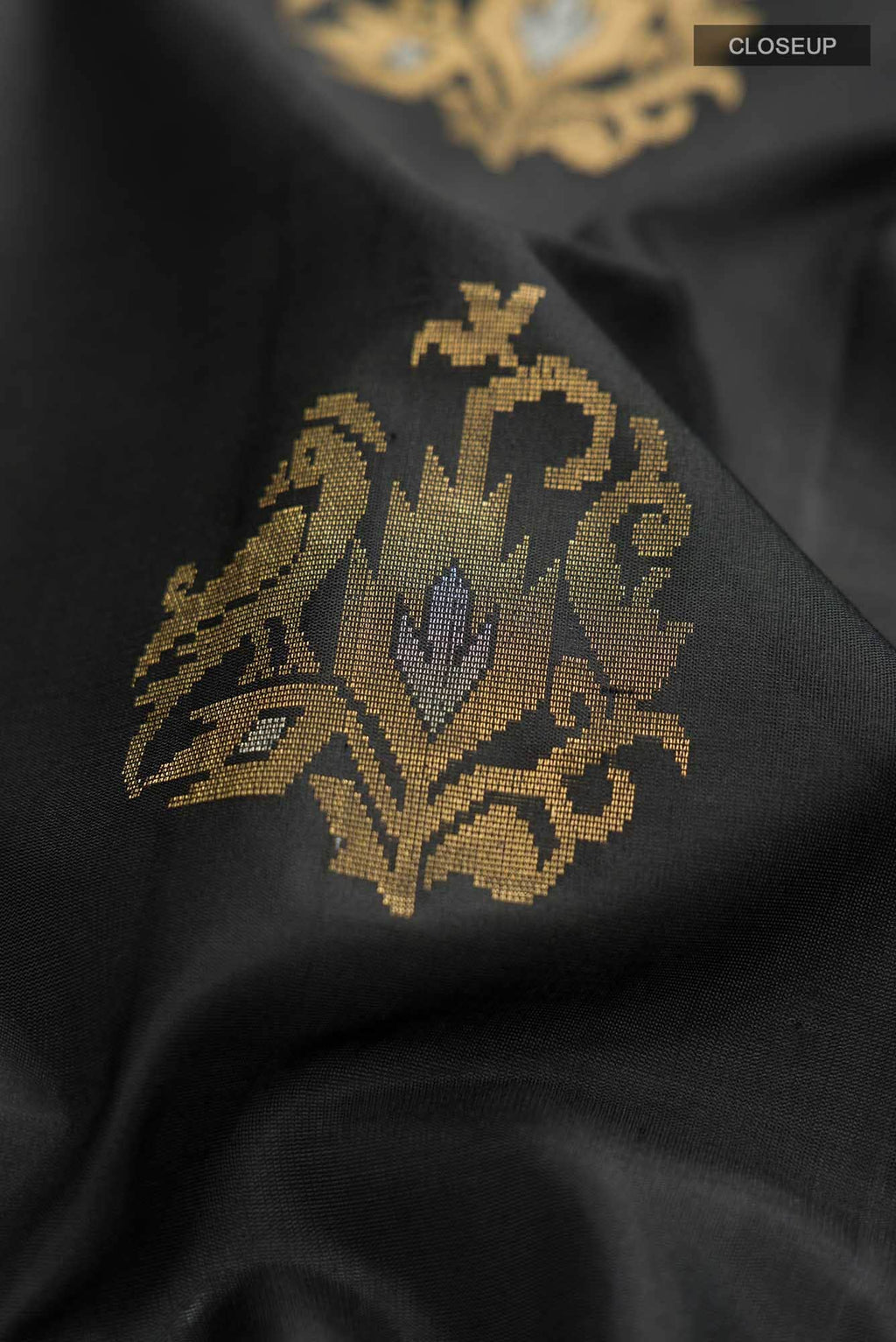 Black Soft Silk Saree