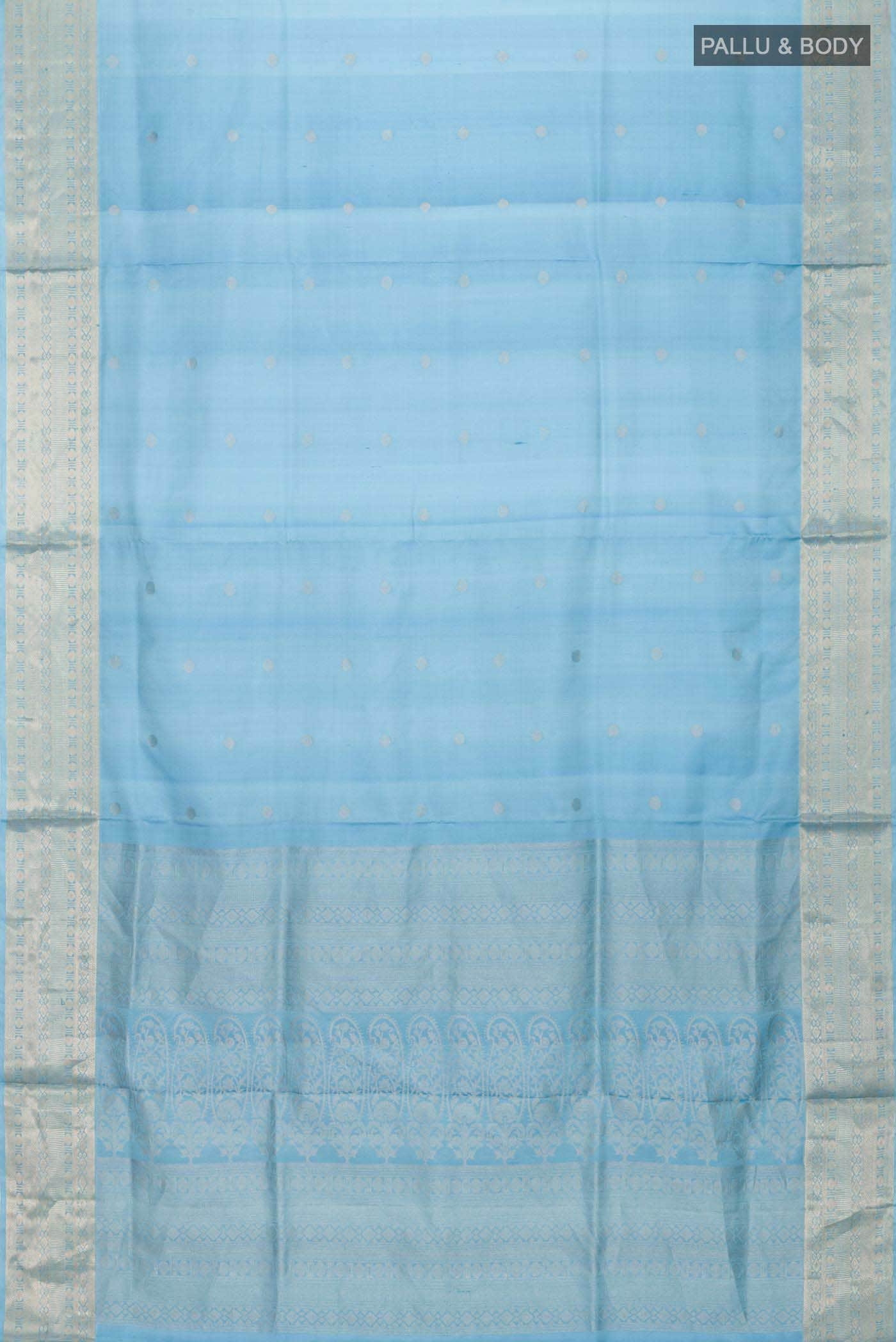 Blue Soft Silk Saree