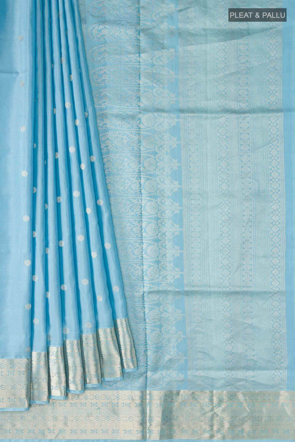 Blue Soft Silk Saree