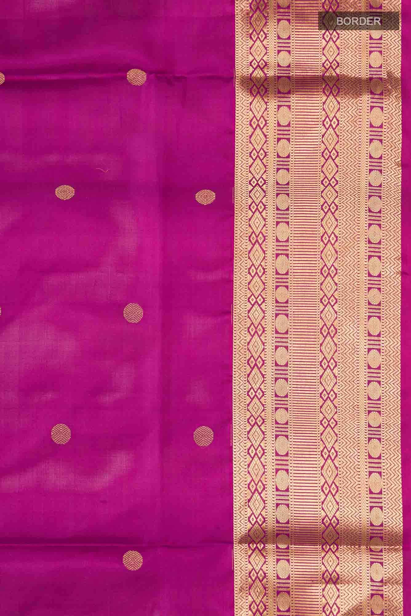 Magenta Soft Silk Saree