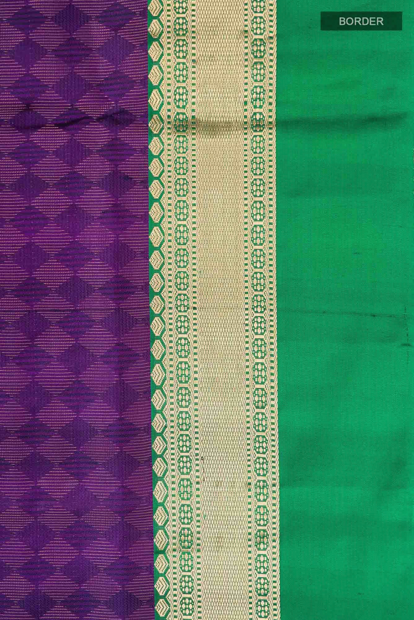 Purple Soft Silk Saree