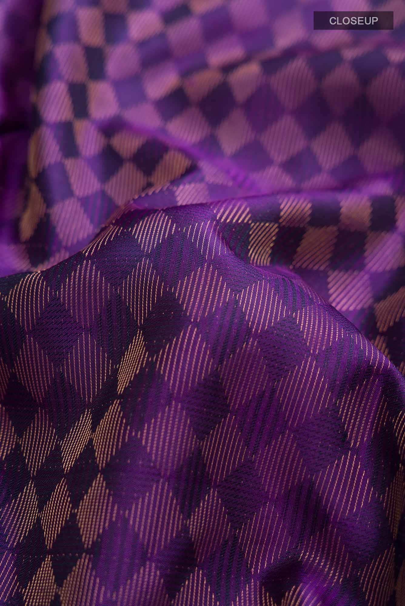 Purple Soft Silk Saree