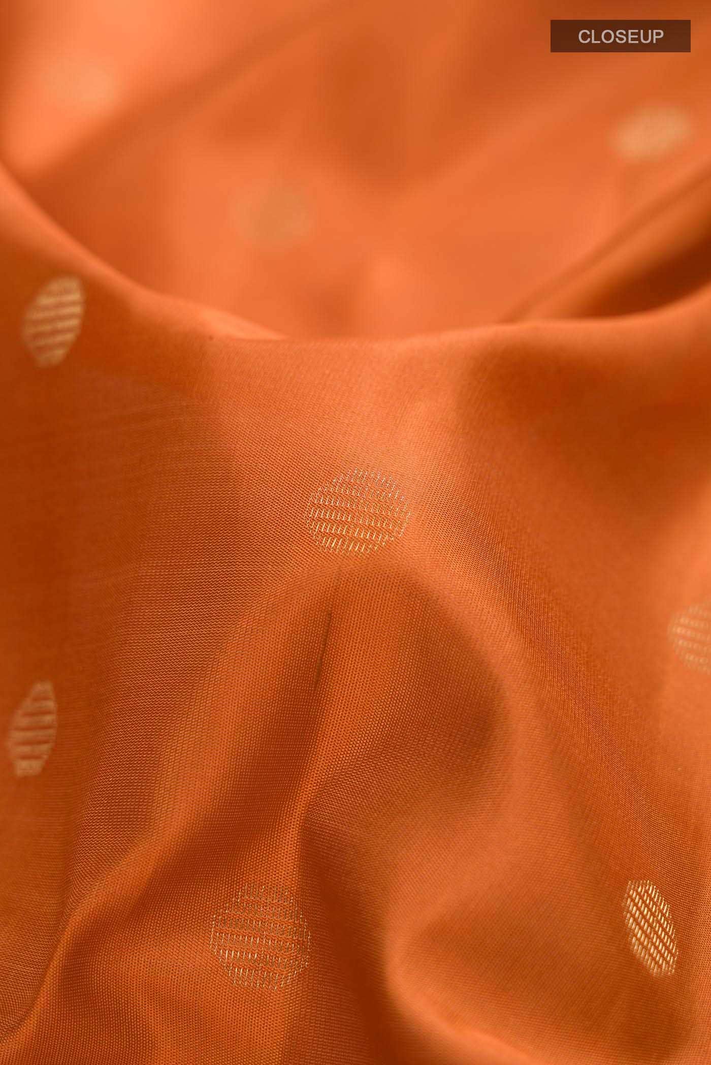 Orange Soft Silk Saree