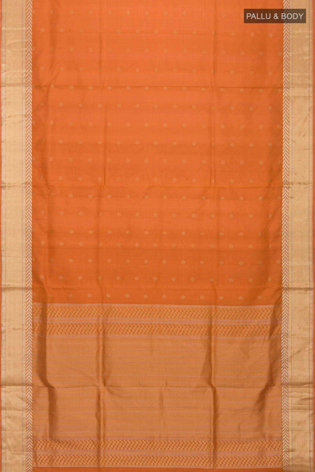 Orange Soft Silk Saree