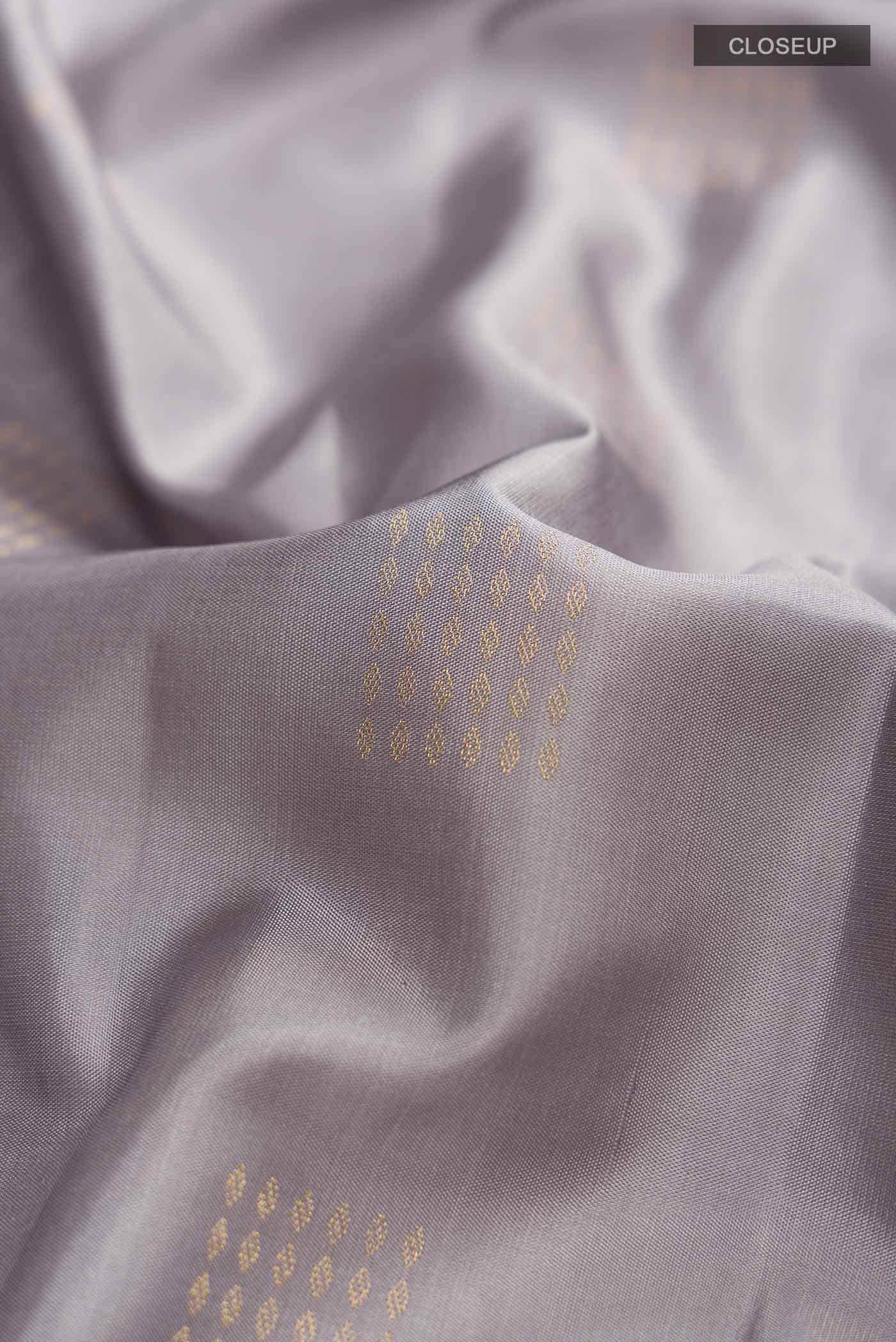 Grey Soft Silk Saree
