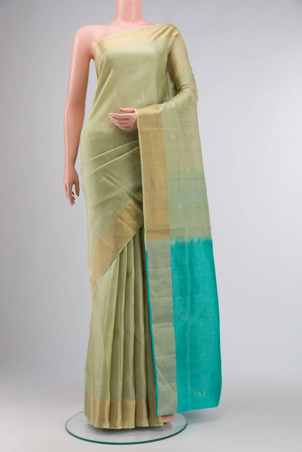 Green Soft Silk Saree