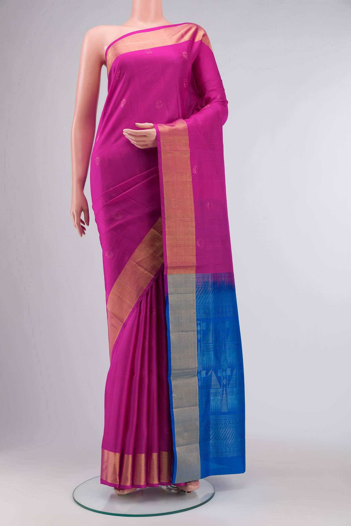 Pink Soft Silk Saree