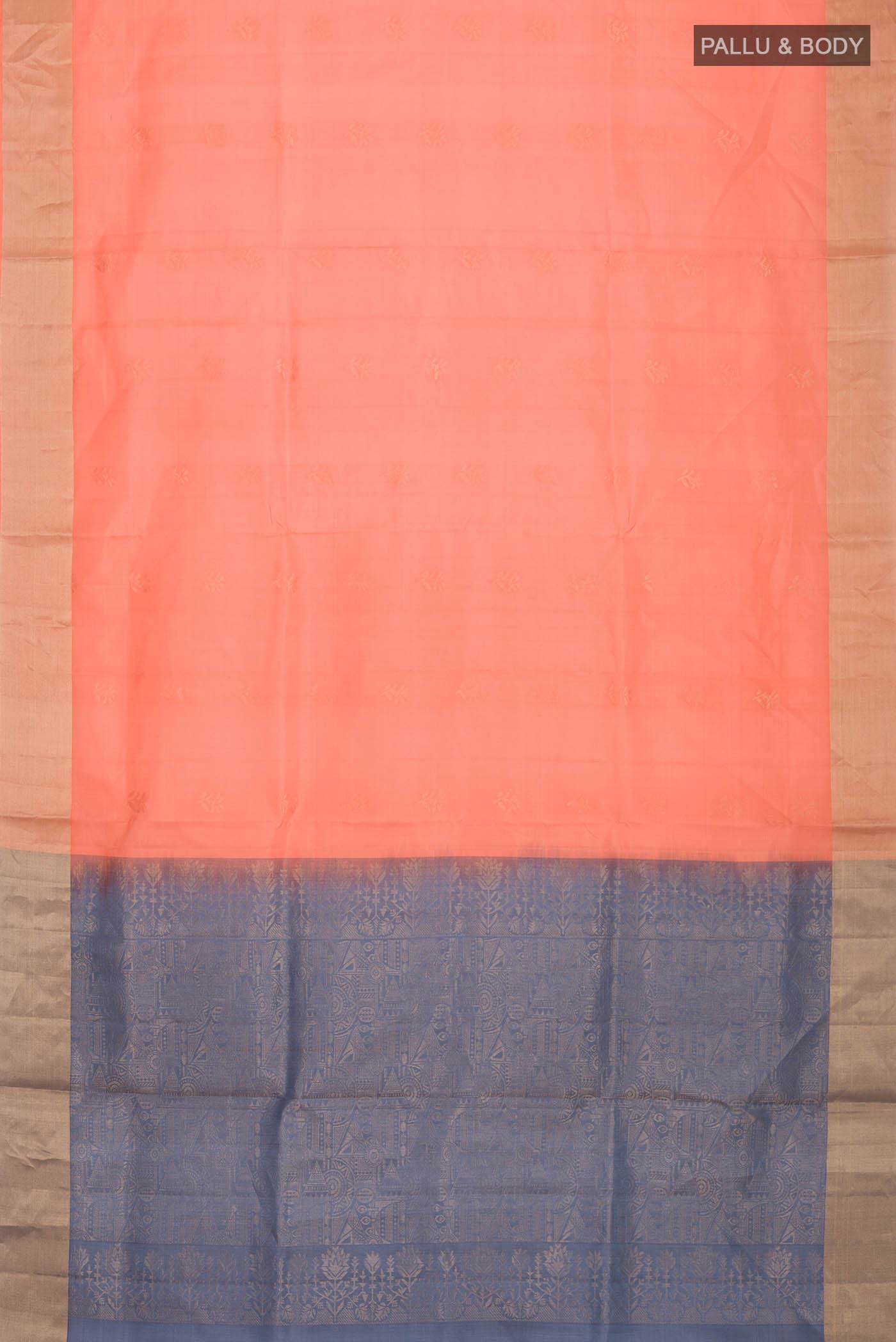 Orange Soft Silk Saree