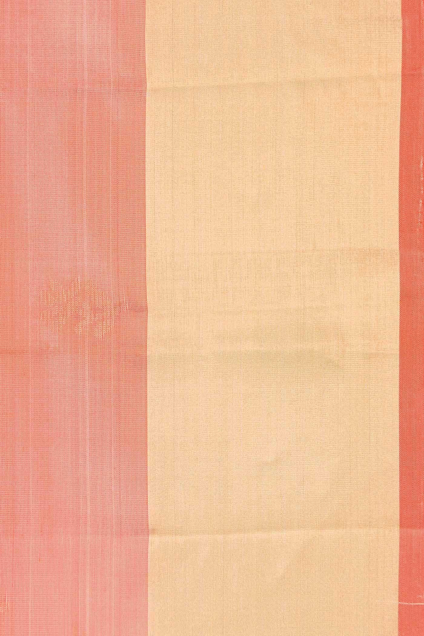 Peach Dual Tone Soft Silk Saree