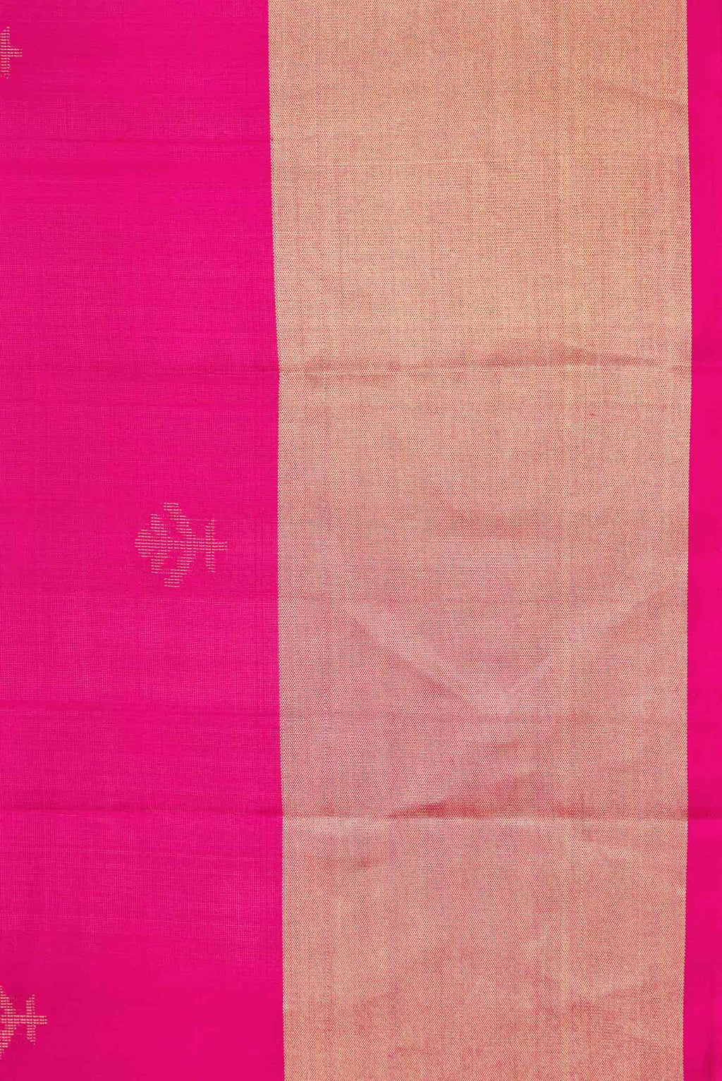 Pink Dual Tone Soft Silk Saree