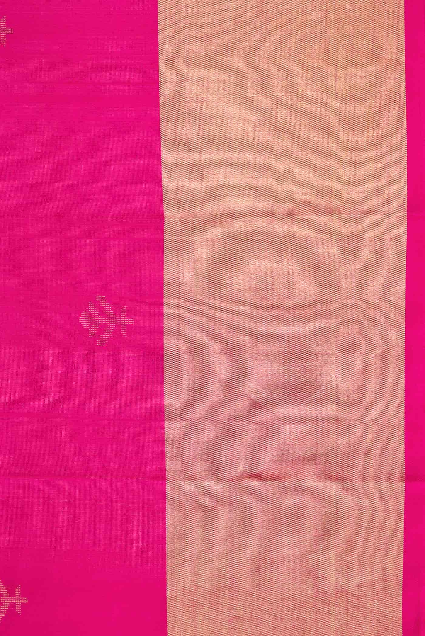 Pink Dual Tone Soft Silk Saree