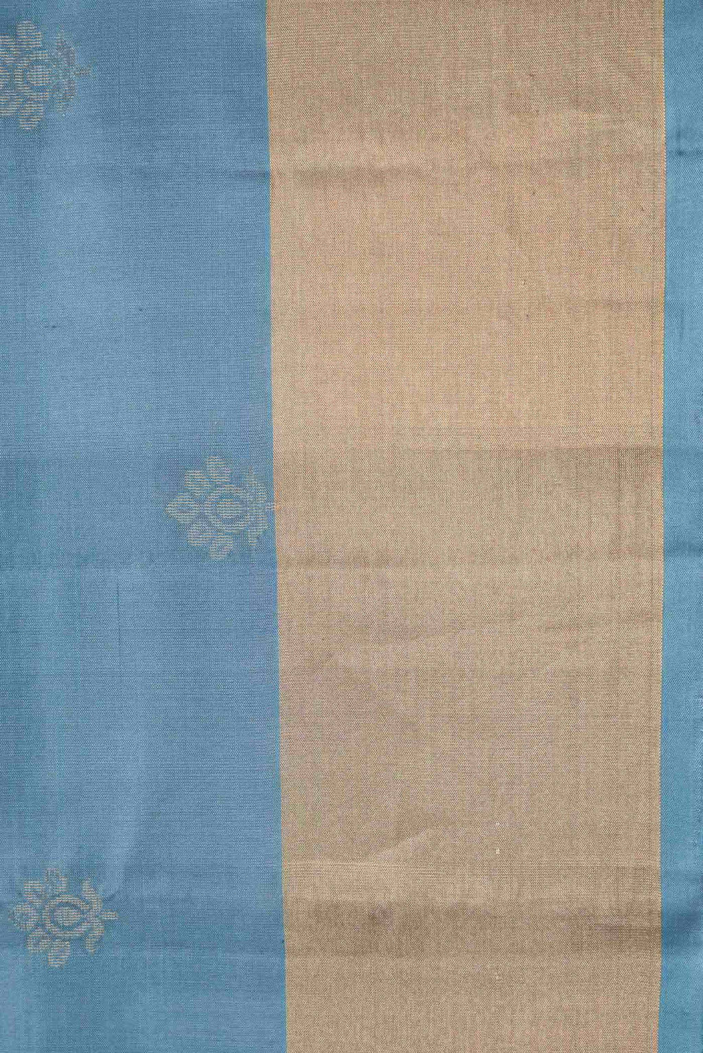 Grey Dual Tone Soft Silk Saree