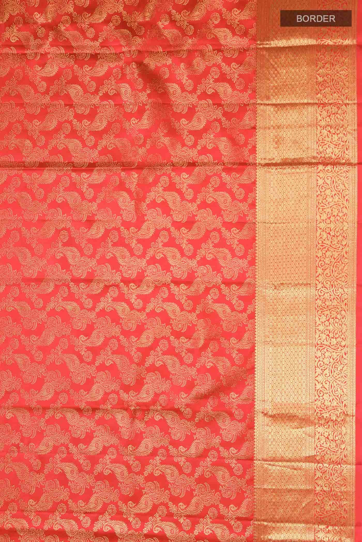 Red Kanchipuram Silk Saree