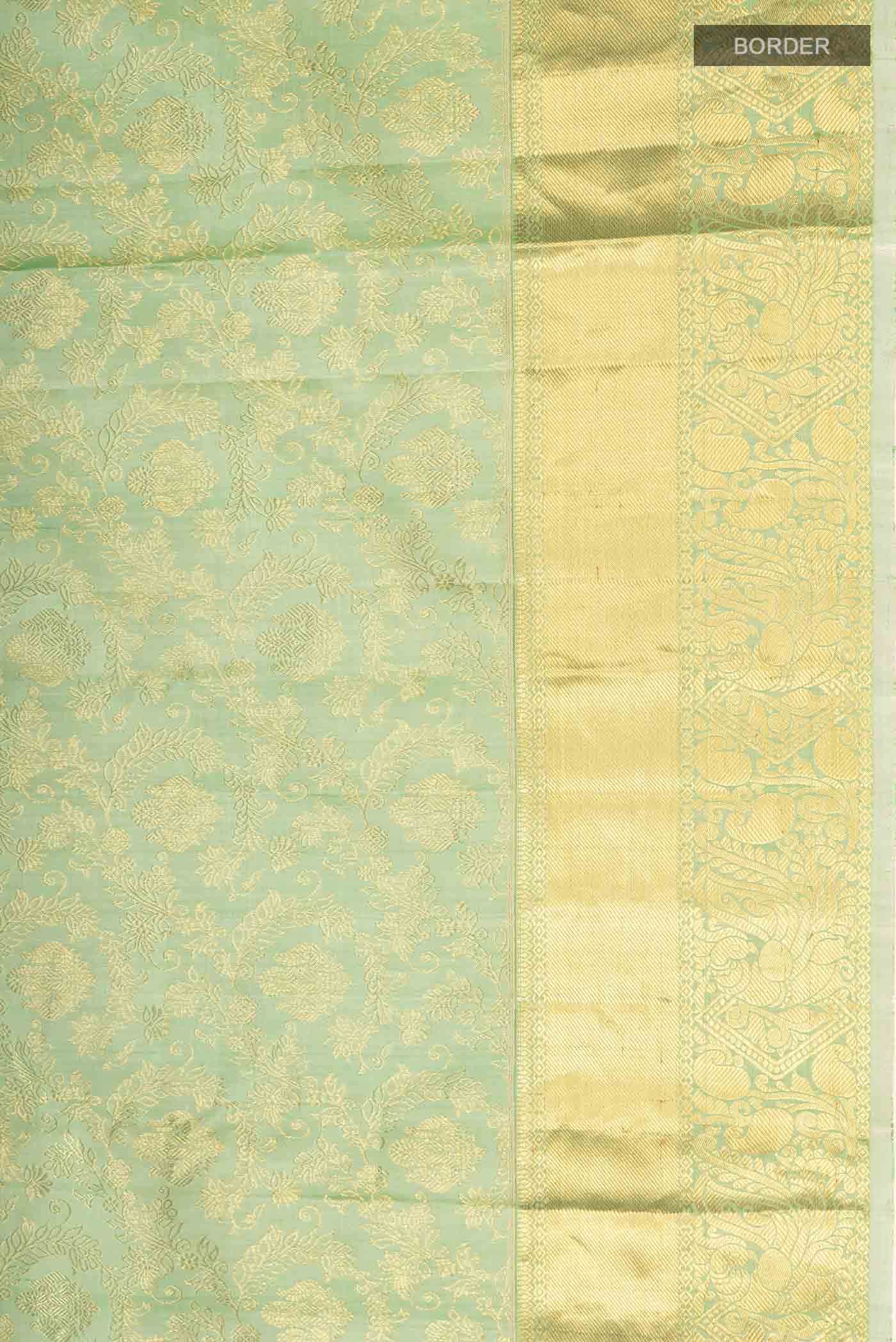 Green Kanchipuram Silk Saree