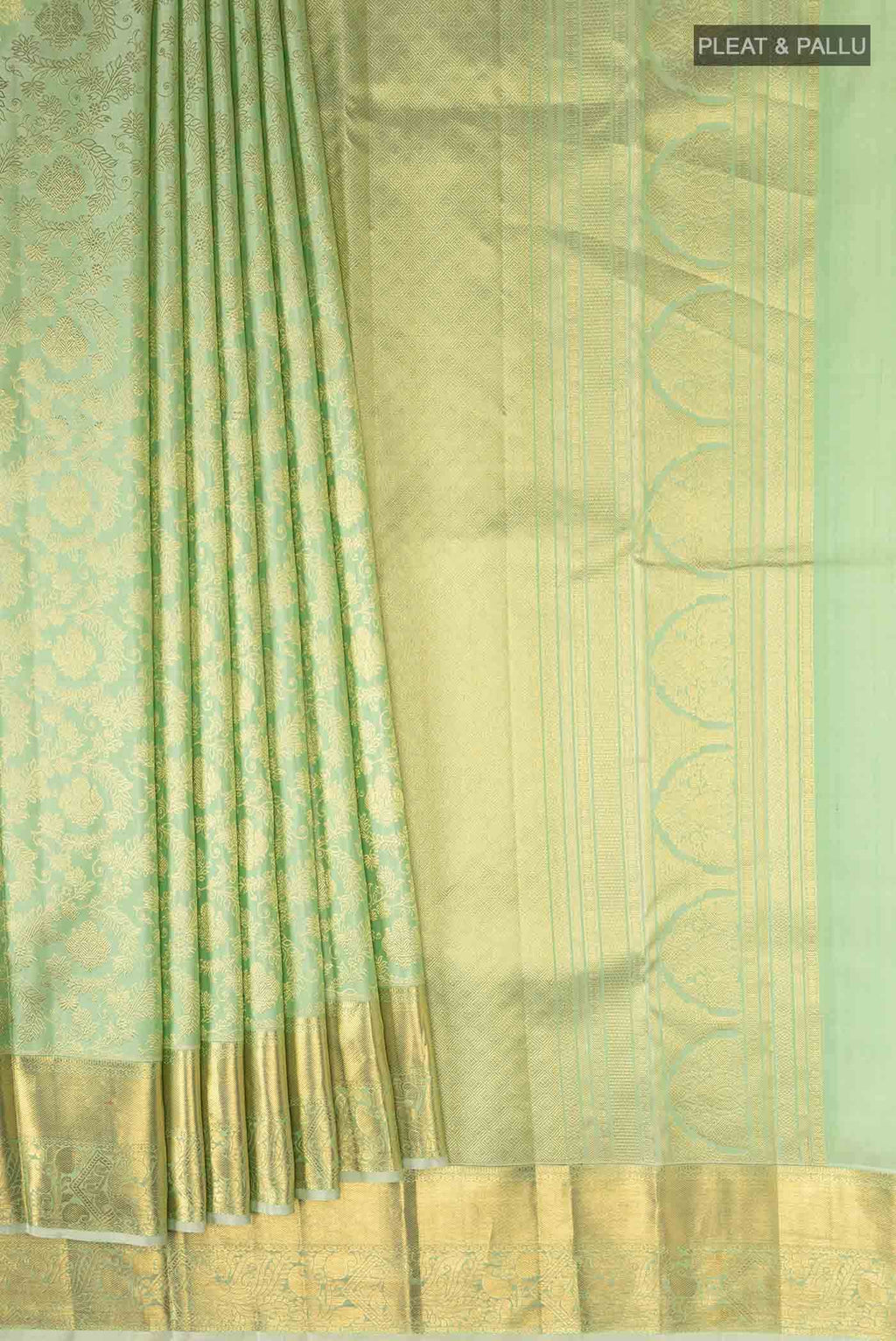 Green Kanchipuram Silk Saree