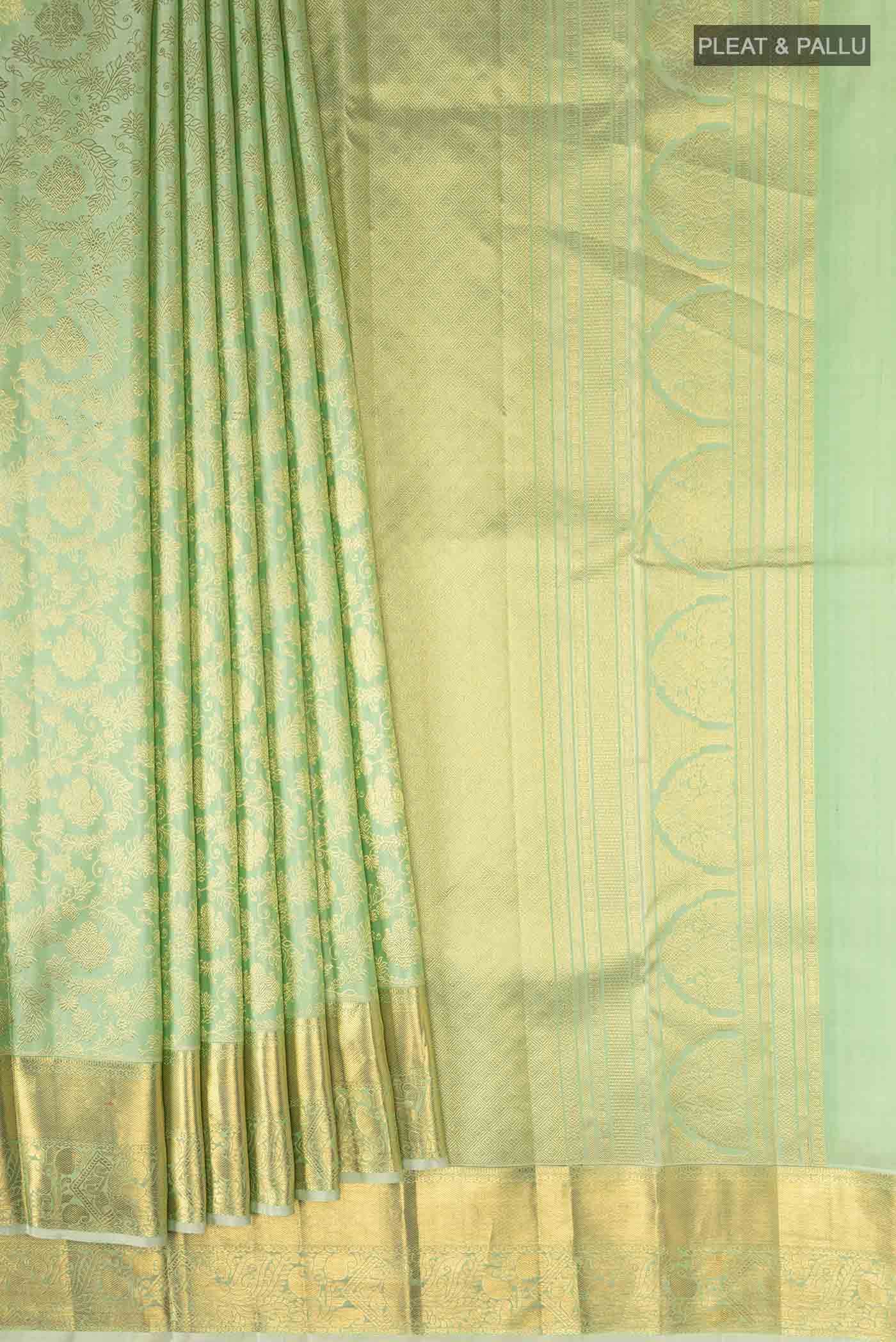 Green Kanchipuram Silk Saree