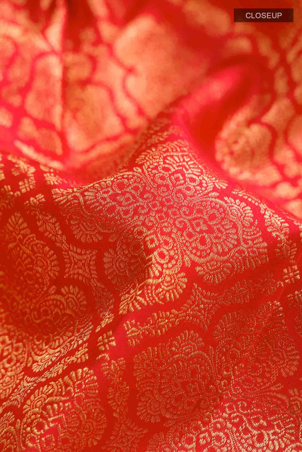 Red Kanchipuram Silk Saree
