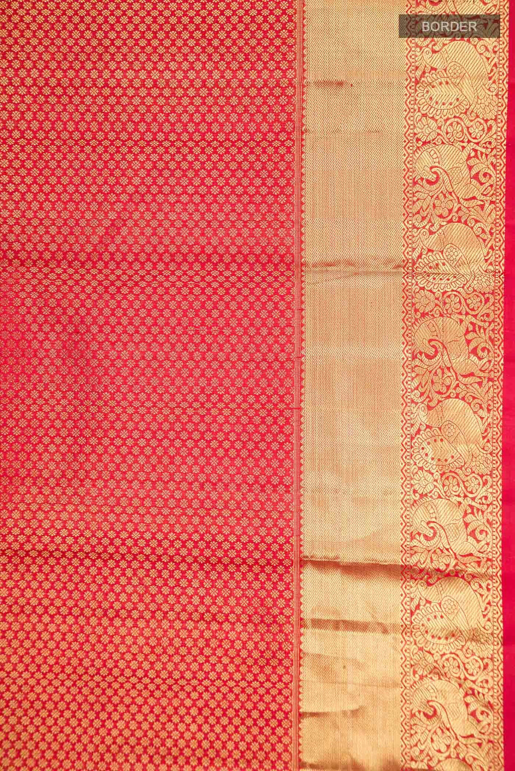 Red Kanchipuram Silk Saree