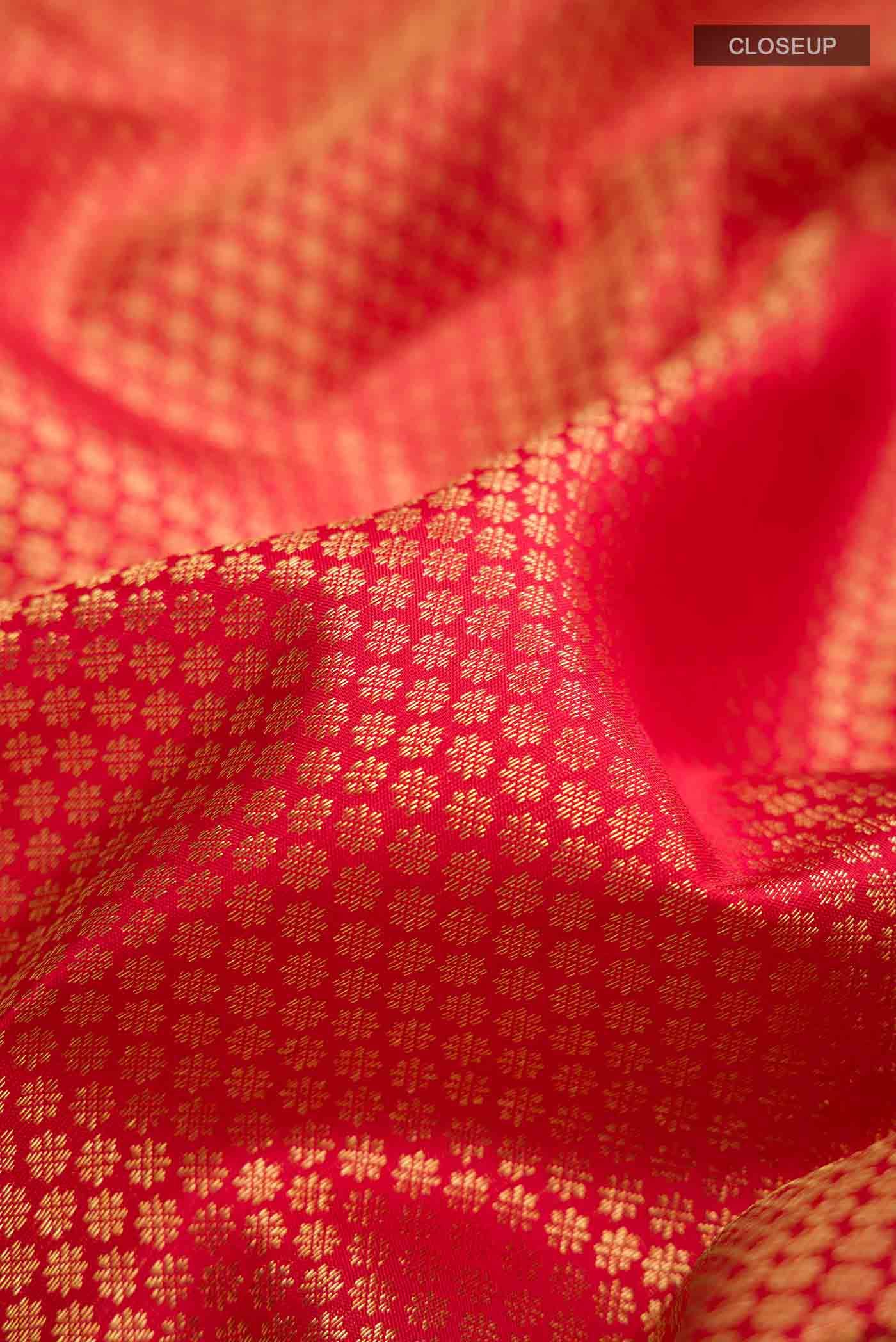 Red Kanchipuram Silk Saree