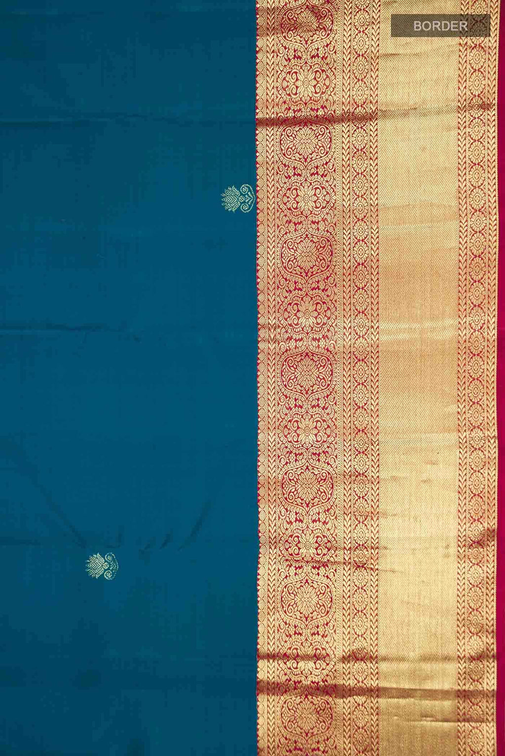 Blue Kanchipuram Silk Saree